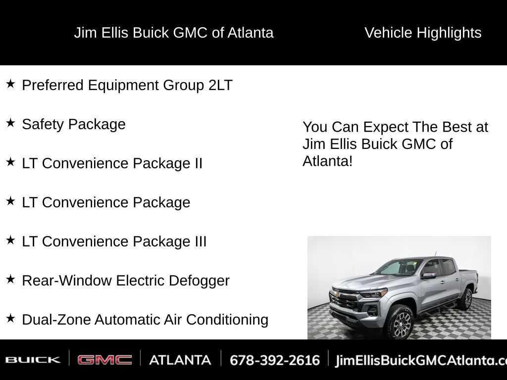 used 2024 Chevrolet Colorado car, priced at $29,800