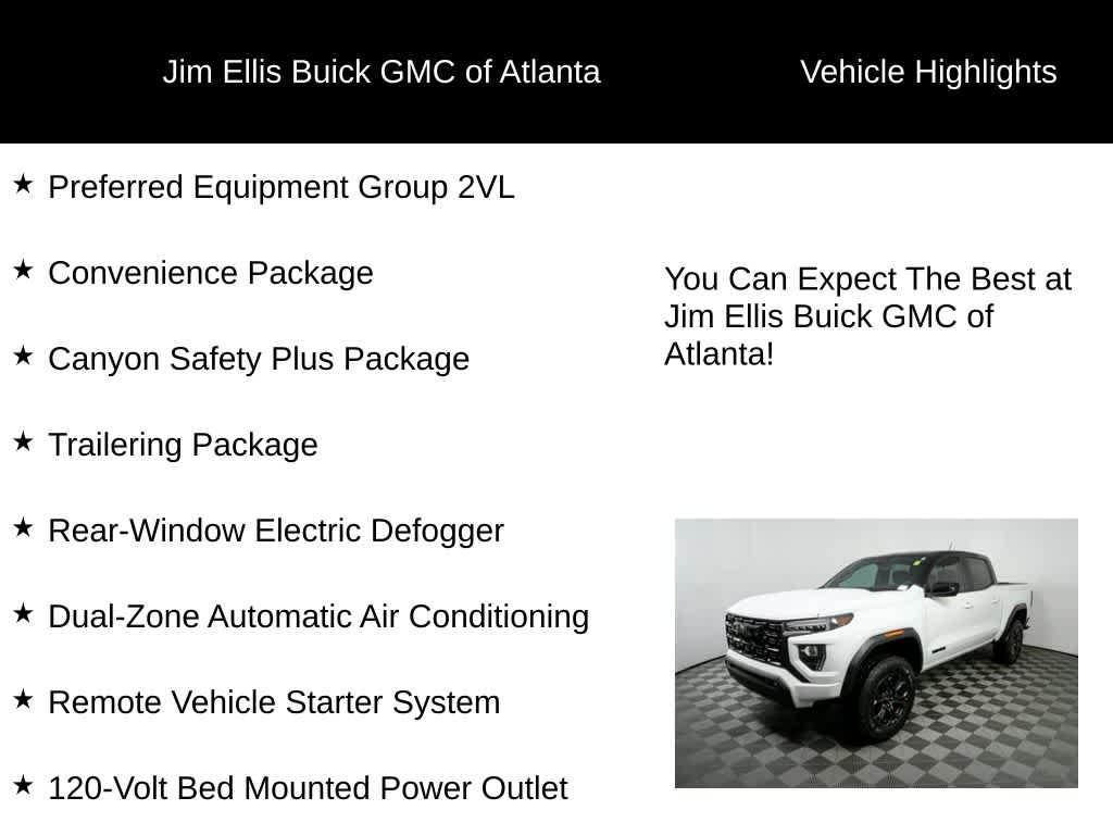 used 2024 GMC Canyon car, priced at $33,550