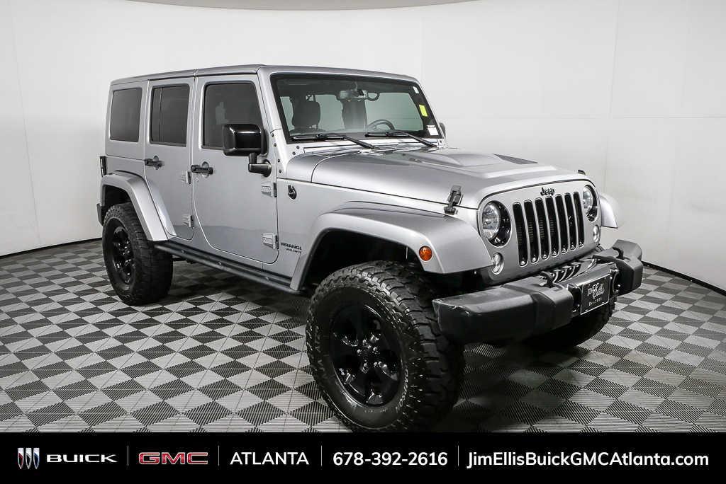used 2015 Jeep Wrangler Unlimited car, priced at $18,651