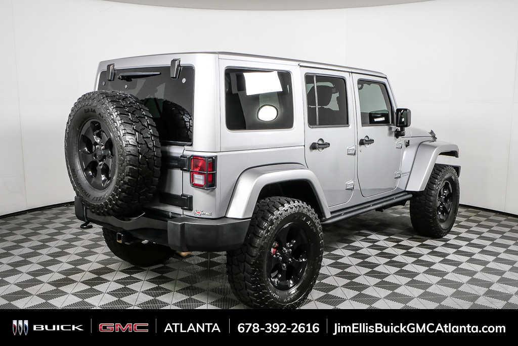 used 2015 Jeep Wrangler Unlimited car, priced at $18,651