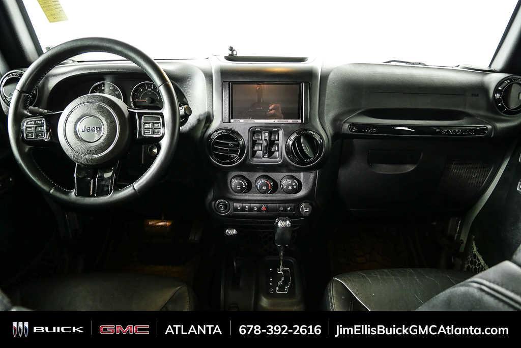 used 2015 Jeep Wrangler Unlimited car, priced at $18,651
