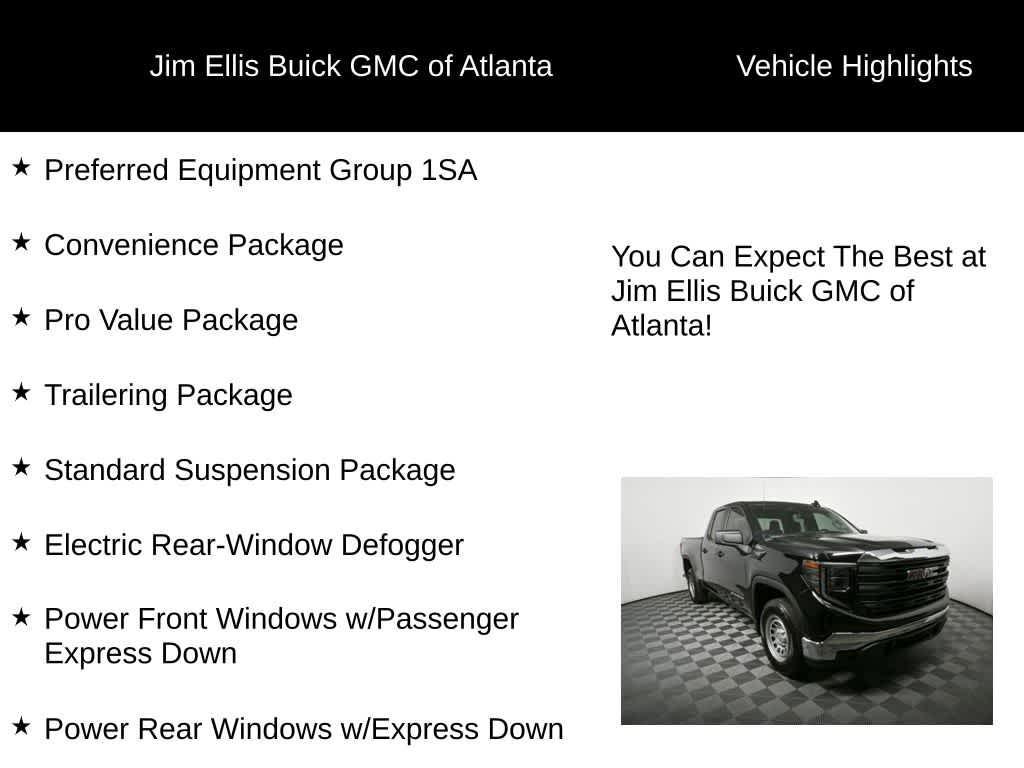 used 2025 GMC Sierra 1500 car, priced at $35,500