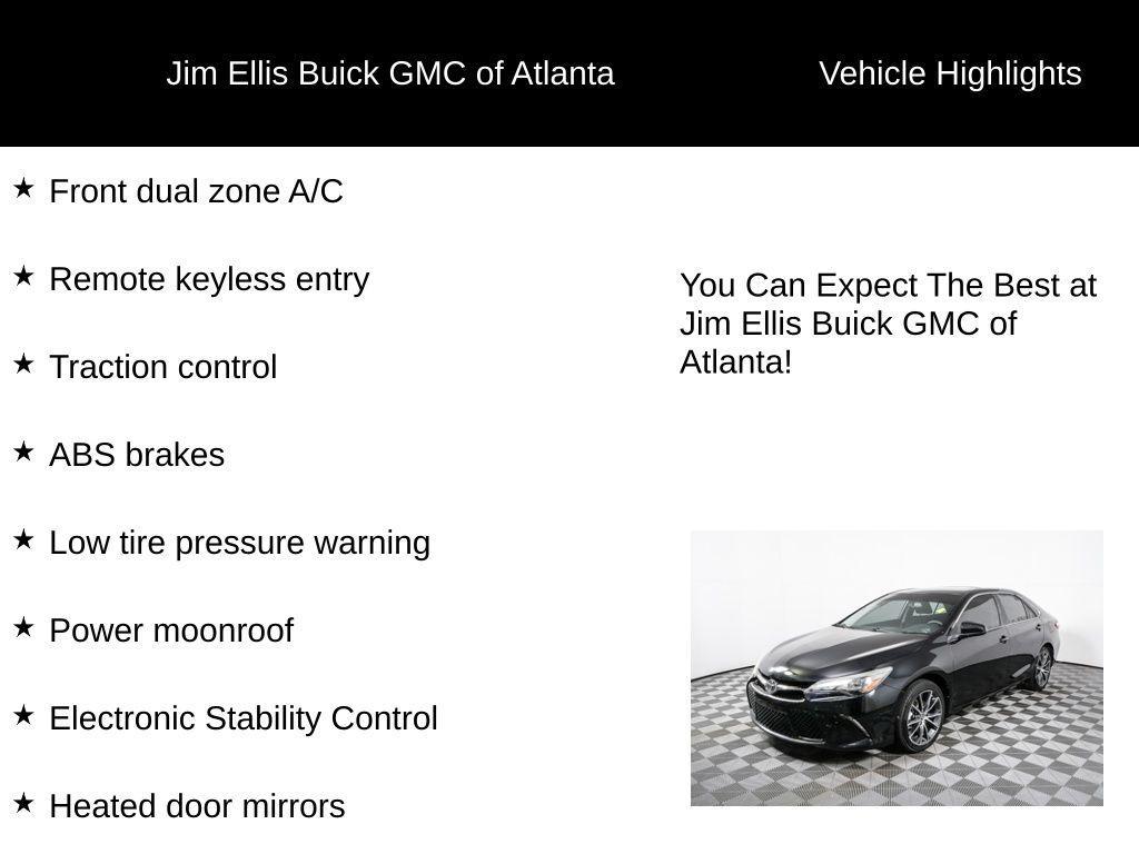 used 2017 Toyota Camry car, priced at $13,940