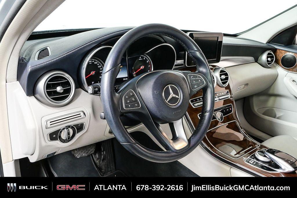 used 2015 Mercedes-Benz C-Class car, priced at $12,299