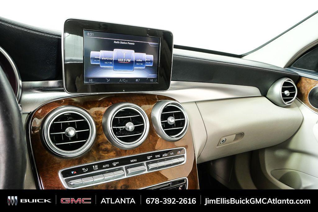 used 2015 Mercedes-Benz C-Class car, priced at $12,299