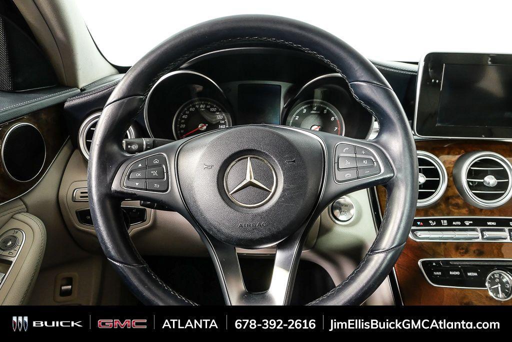 used 2015 Mercedes-Benz C-Class car, priced at $12,299