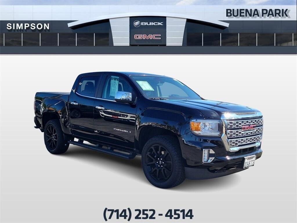 used 2022 GMC Canyon car, priced at $31,450
