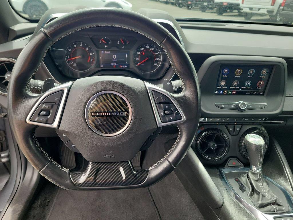 used 2021 Chevrolet Camaro car, priced at $34,535