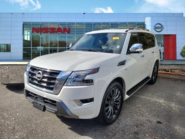 used 2021 Nissan Armada car, priced at $32,148