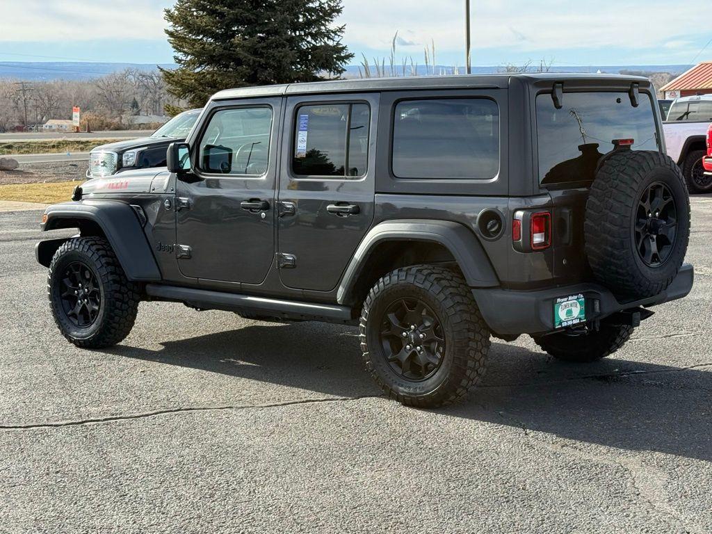 used 2021 Jeep Wrangler Unlimited car, priced at $30,000