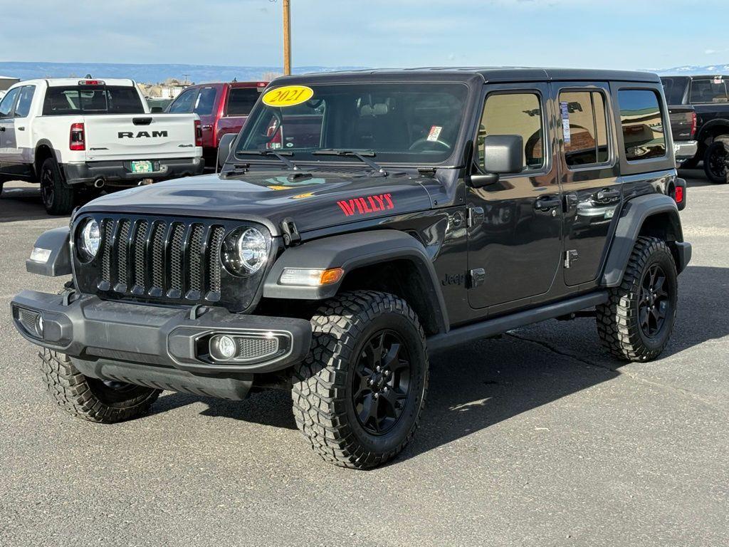 used 2021 Jeep Wrangler Unlimited car, priced at $30,000