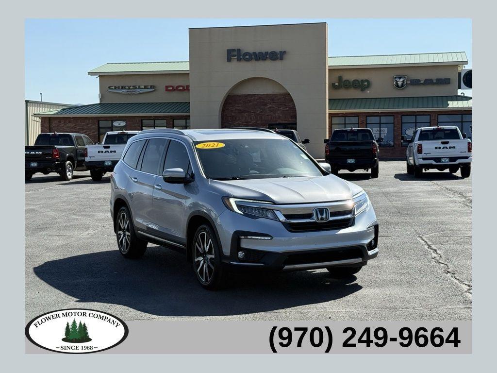 used 2021 Honda Pilot car, priced at $32,722