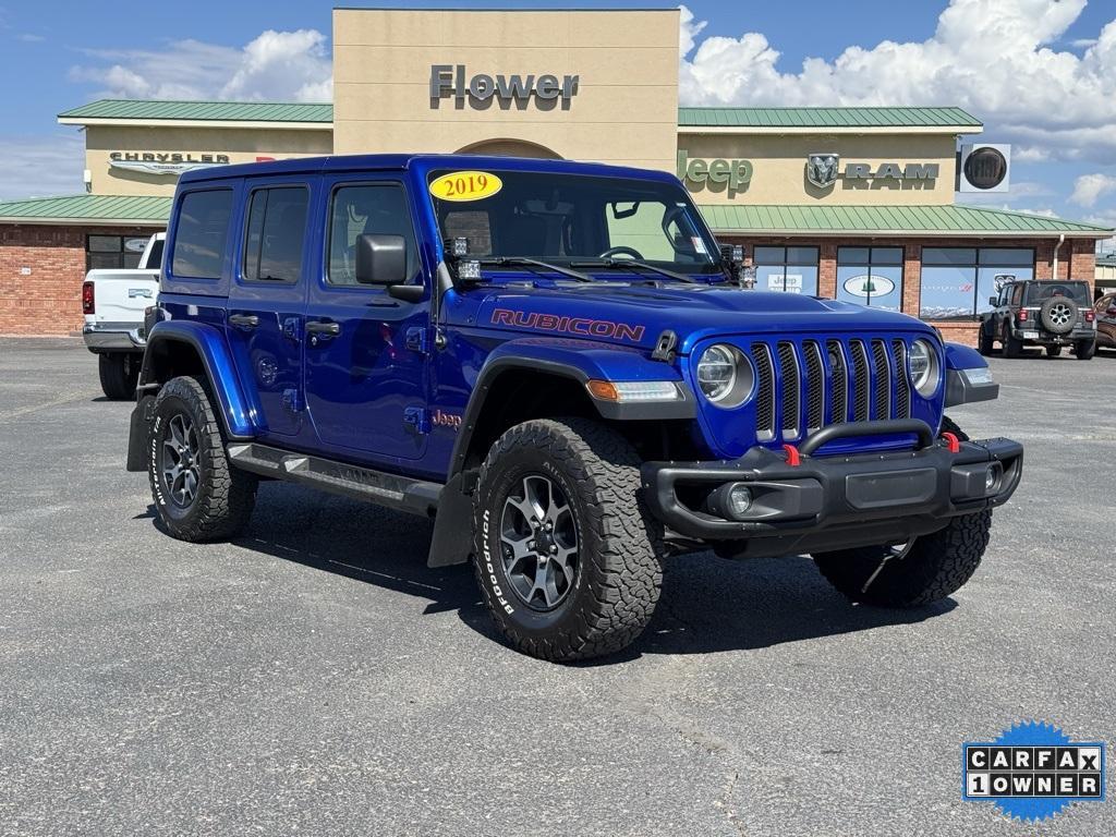 used 2019 Jeep Wrangler Unlimited car, priced at $33,098