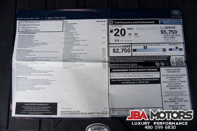 used 2023 Land Rover Defender car, priced at $61,999