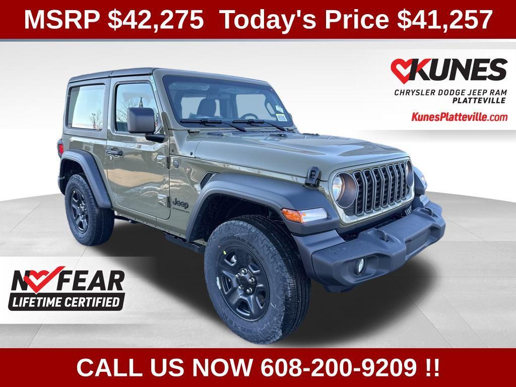 new 2026 Jeep Wrangler car, priced at $41,257