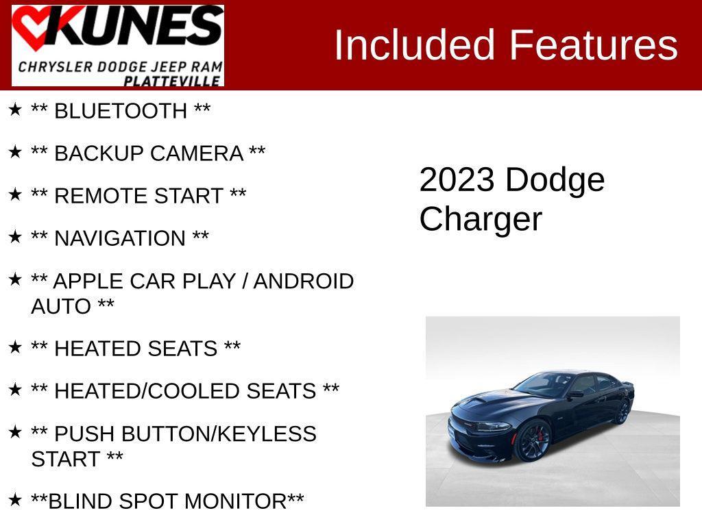 used 2023 Dodge Charger car, priced at $37,477