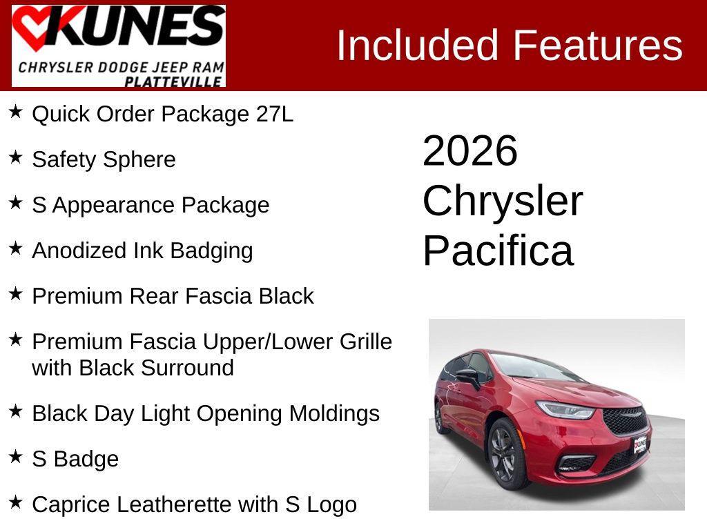 new 2026 Chrysler Pacifica car, priced at $44,995