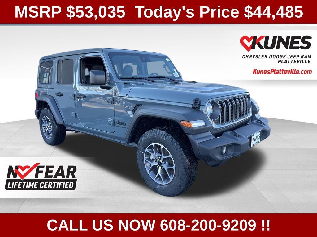 new 2025 Jeep Wrangler car, priced at $44,485