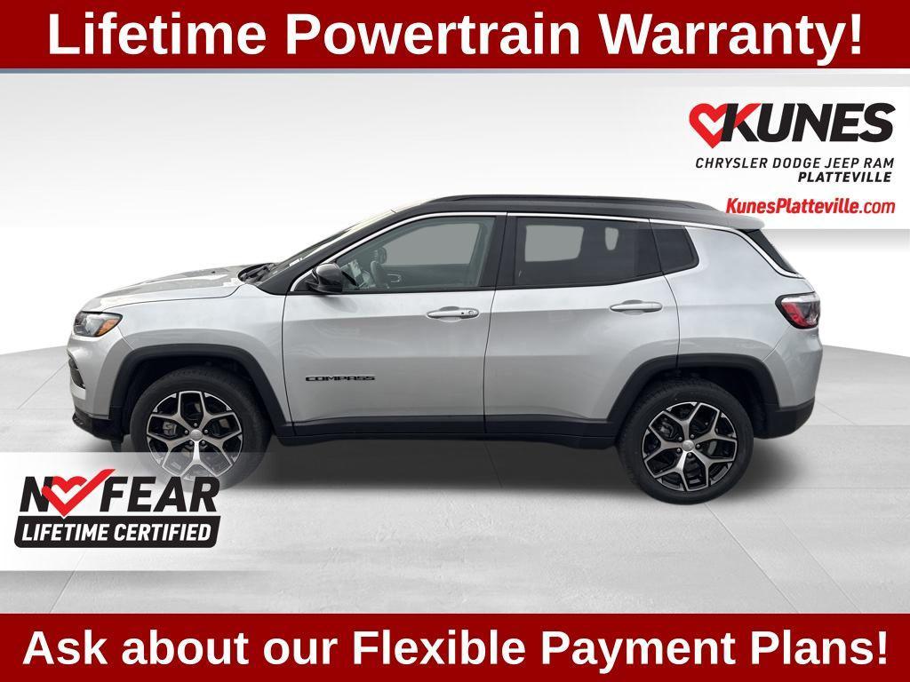 used 2024 Jeep Compass car, priced at $23,753