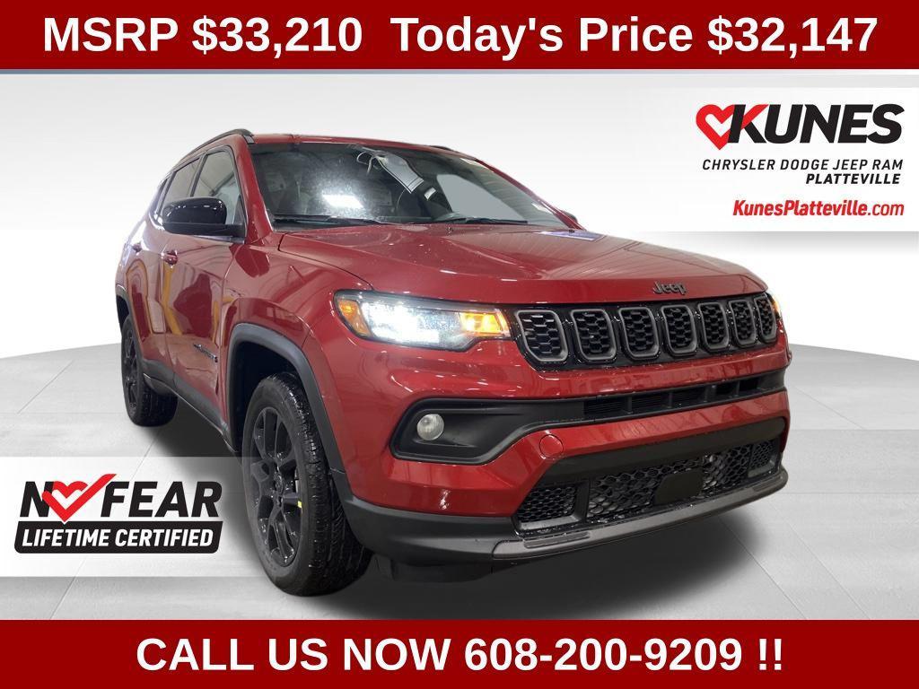 new 2026 Jeep Compass car, priced at $32,147