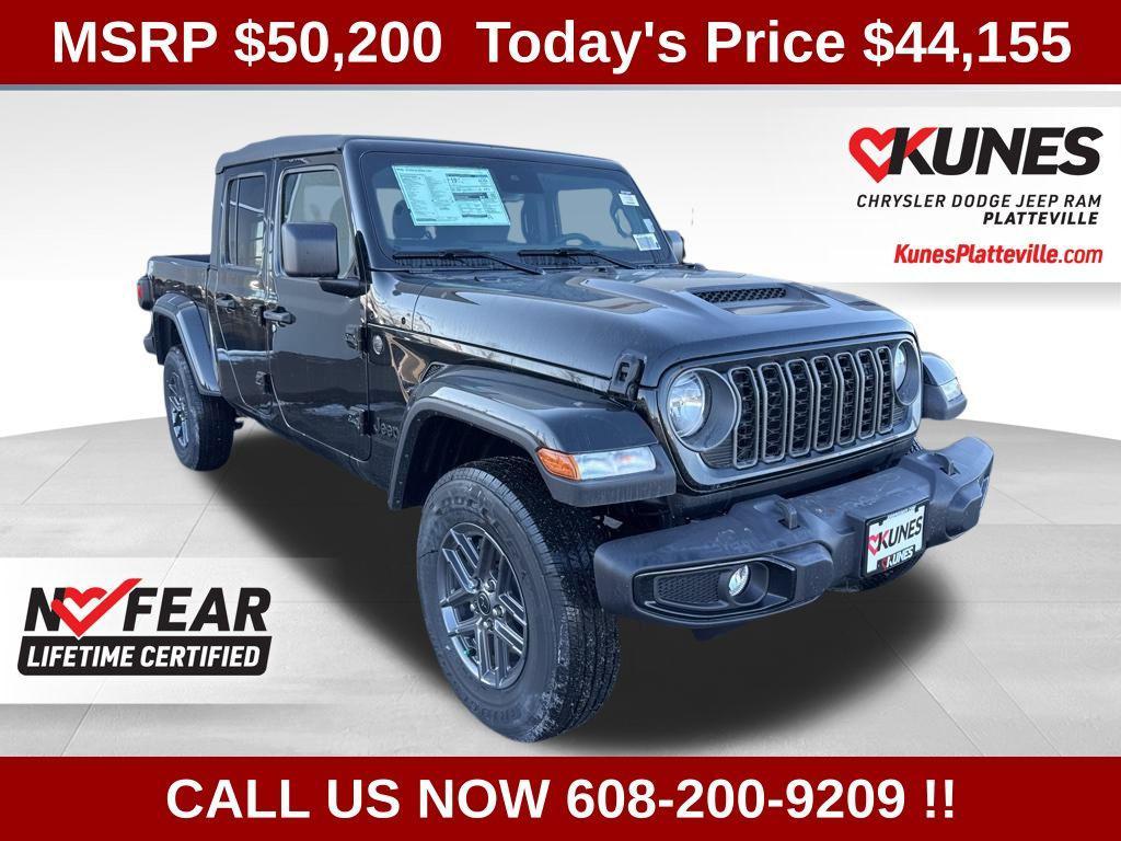new 2025 Jeep Gladiator car, priced at $44,155