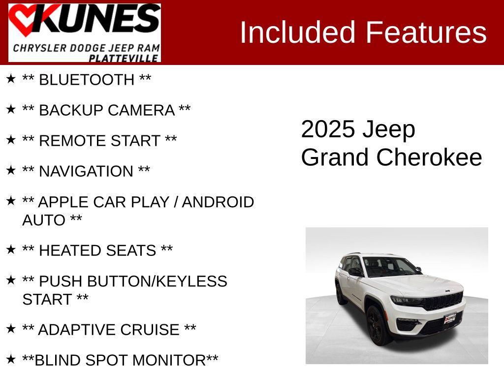 used 2025 Jeep Grand Cherokee car, priced at $39,977