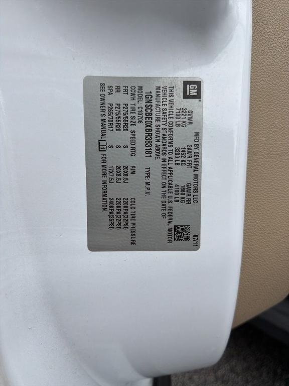 used 2011 Chevrolet Tahoe car, priced at $8,999