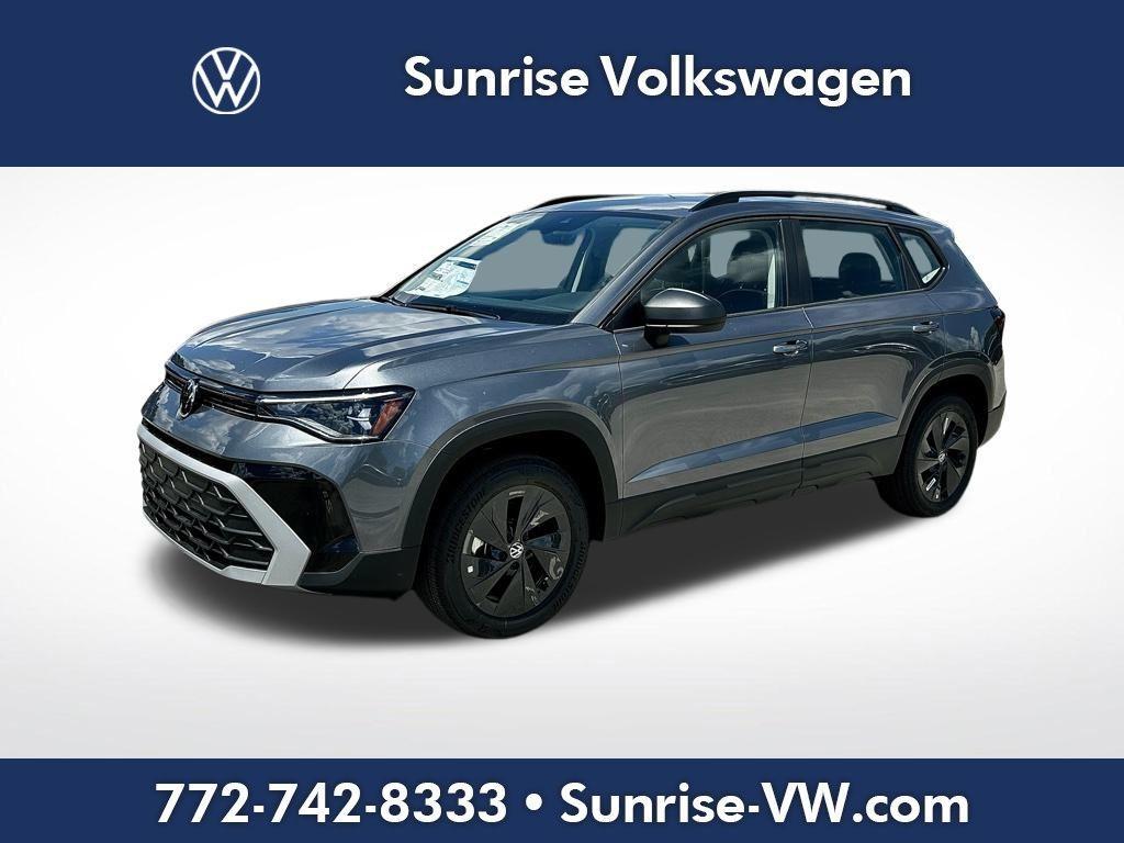 new 2025 Volkswagen Taos car, priced at $18,154