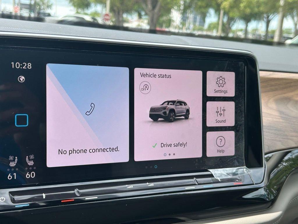 new 2026 Volkswagen Atlas car, priced at $42,985
