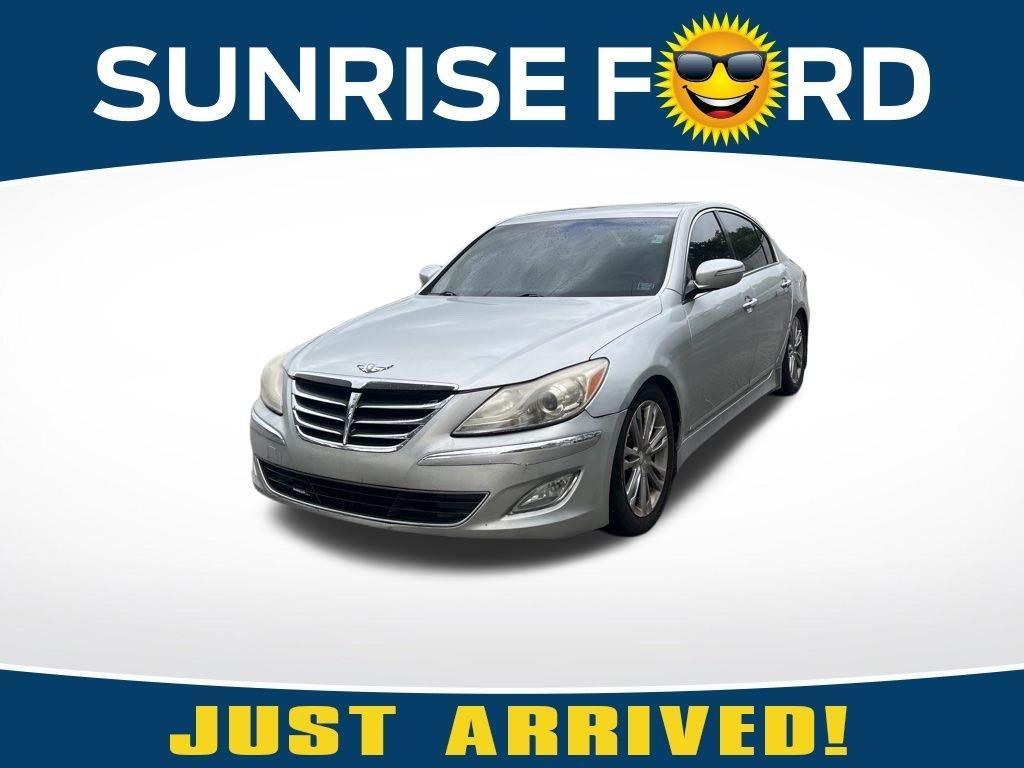 used 2013 Hyundai Genesis car, priced at $4,995
