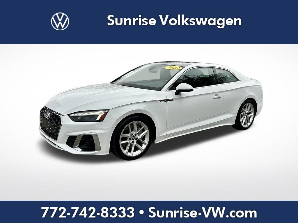 used 2023 Audi A5 car, priced at $34,535