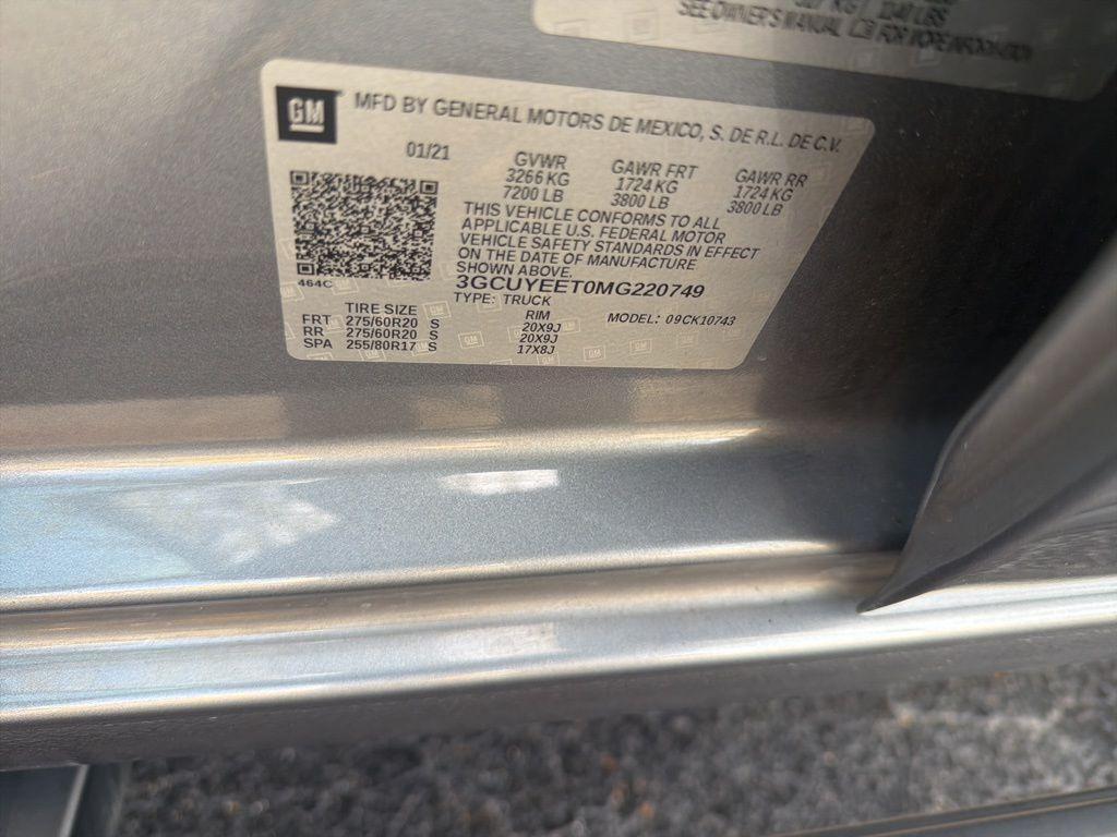 used 2021 Chevrolet Silverado 1500 car, priced at $28,798