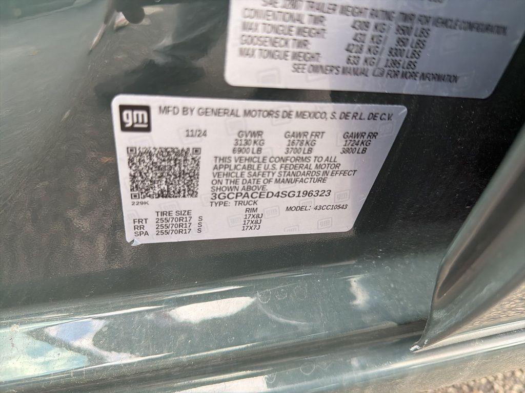 used 2025 Chevrolet Silverado 1500 car, priced at $36,197