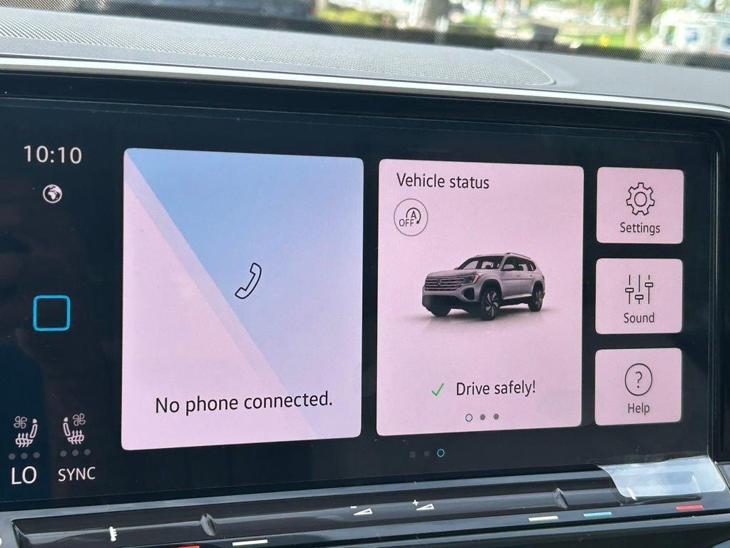 new 2026 Volkswagen Atlas car, priced at $42,199