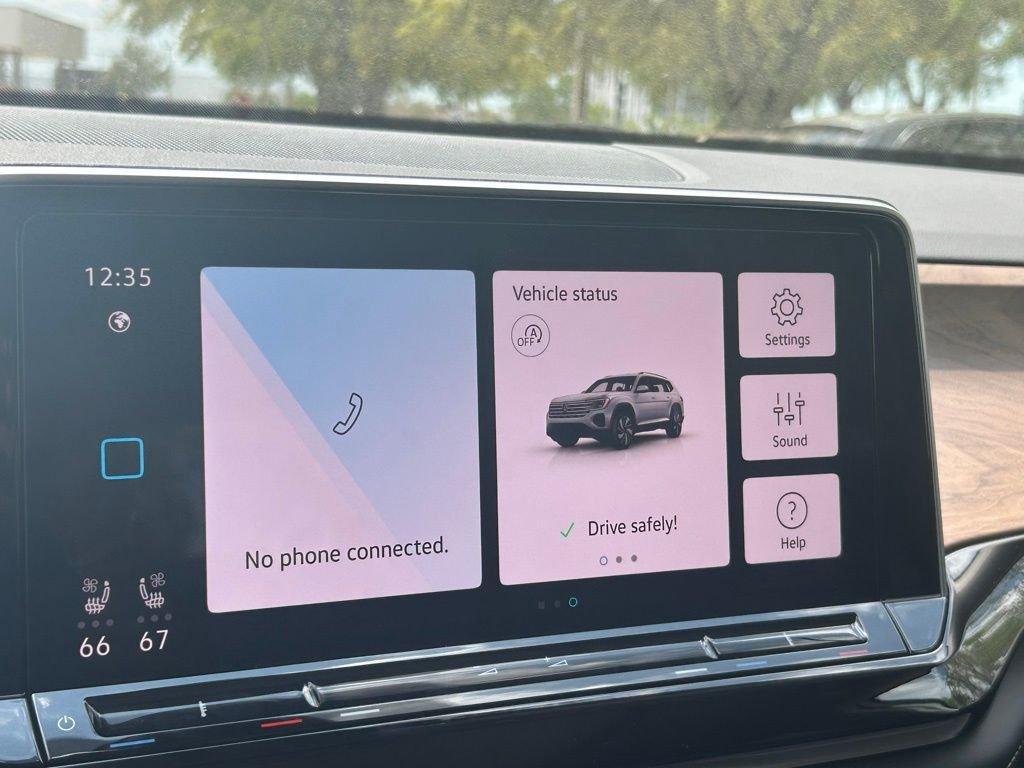 new 2026 Volkswagen Atlas car, priced at $43,874