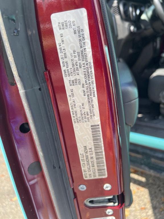 used 2022 Jeep Wrangler car, priced at $24,997