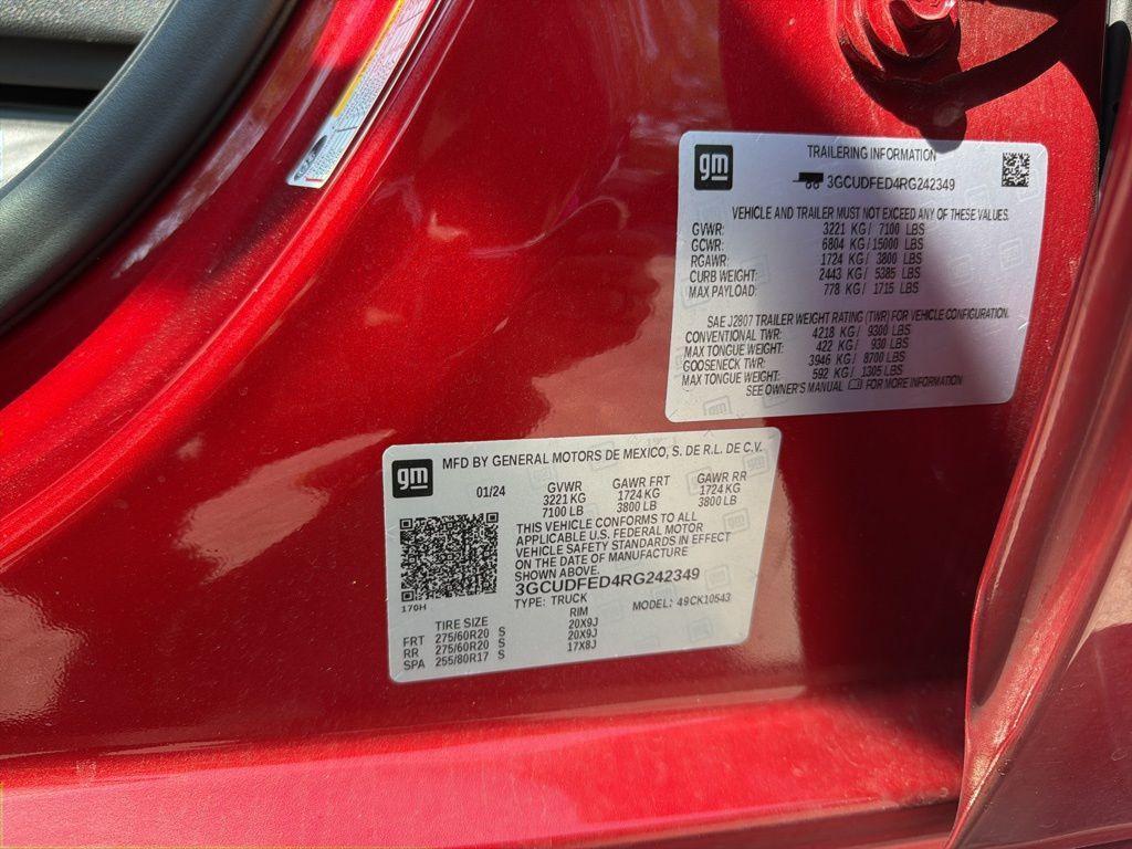 used 2024 Chevrolet Silverado 1500 car, priced at $45,297