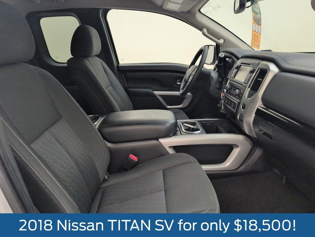 used 2018 Nissan Titan car, priced at $18,500