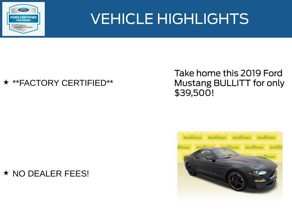 used 2019 Ford Mustang car, priced at $39,500