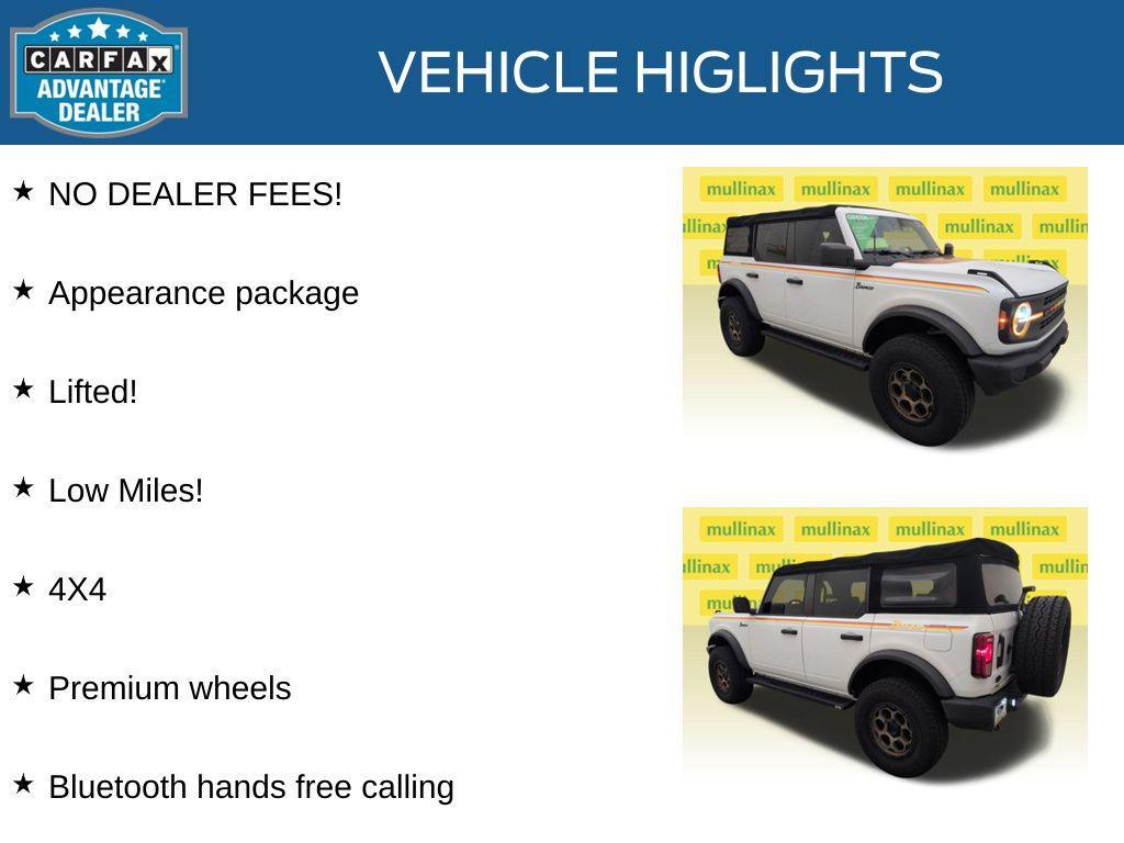 used 2021 Ford Bronco car, priced at $35,900