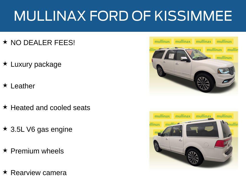 used 2015 Lincoln Navigator car, priced at $9,000