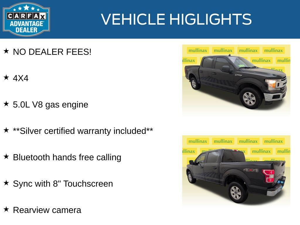 used 2020 Ford F-150 car, priced at $19,990