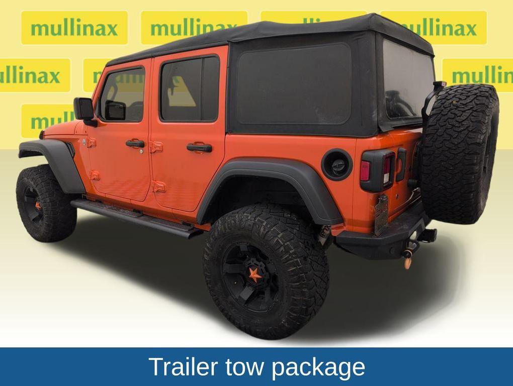 used 2018 Jeep Wrangler Unlimited car, priced at $17,501