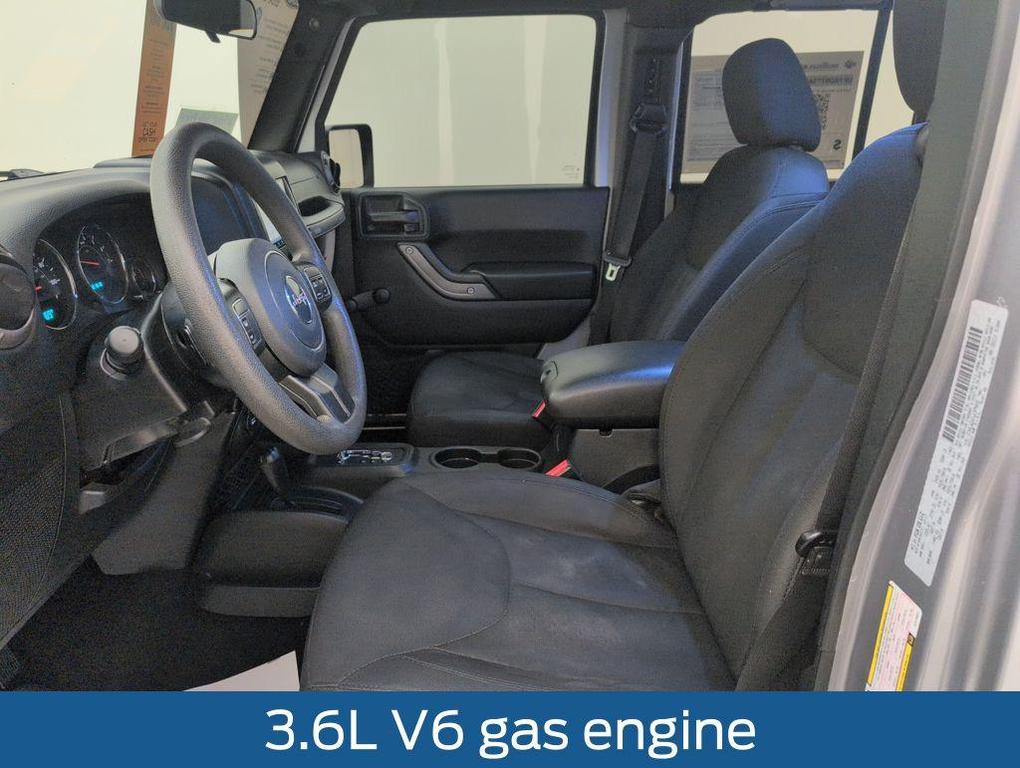 used 2018 Jeep Wrangler JK Unlimited car, priced at $18,000