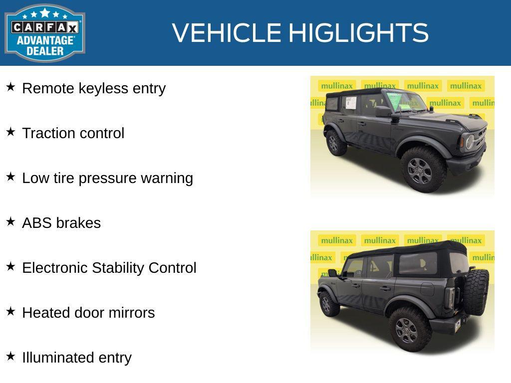 used 2022 Ford Bronco car, priced at $32,000