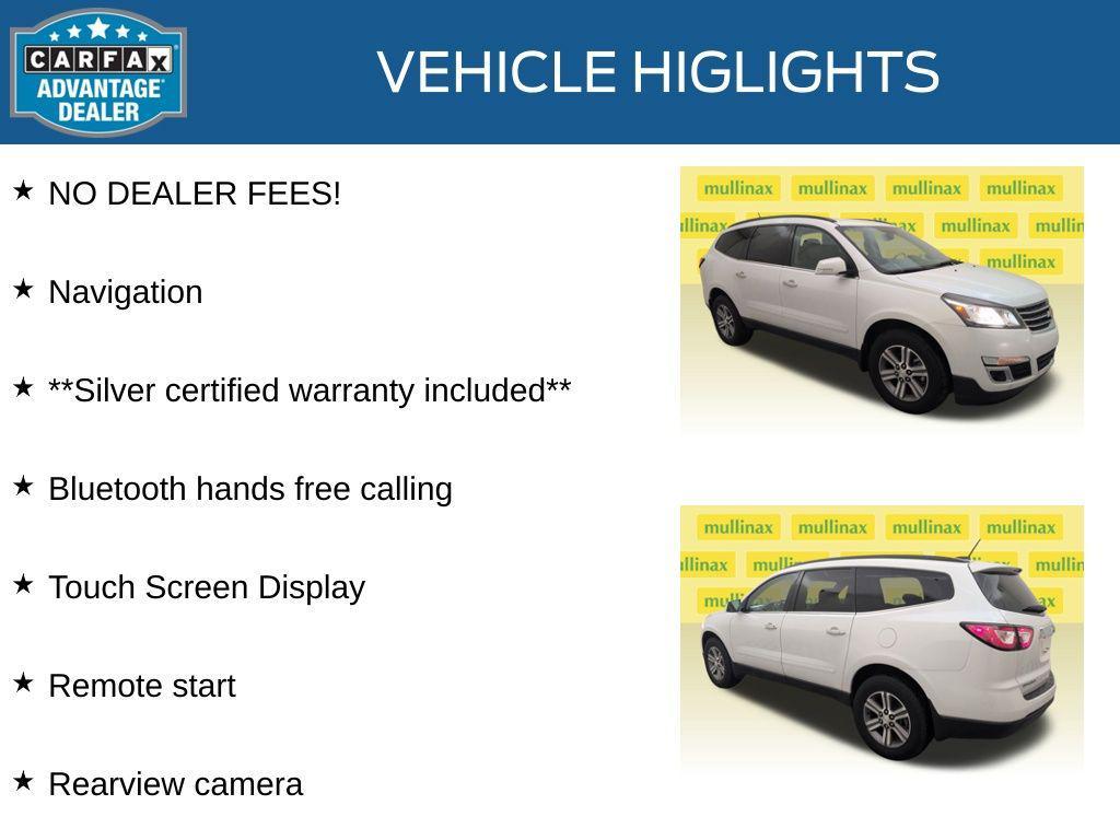 used 2017 Chevrolet Traverse car, priced at $9,980