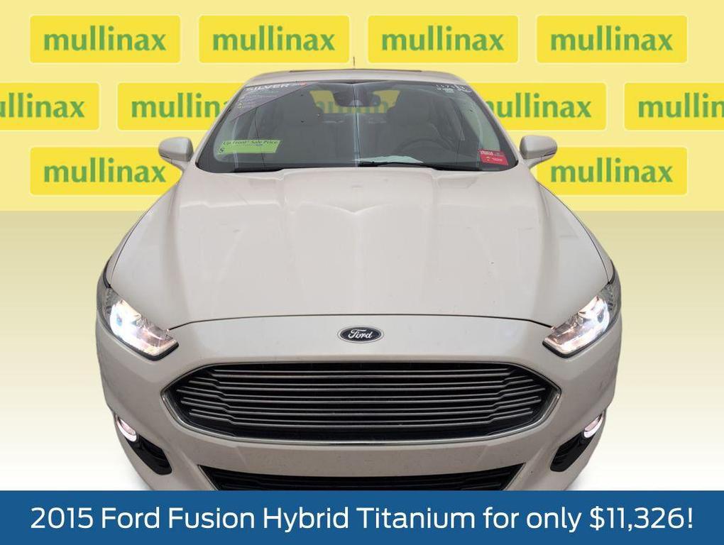 used 2015 Ford Fusion Hybrid car, priced at $11,326
