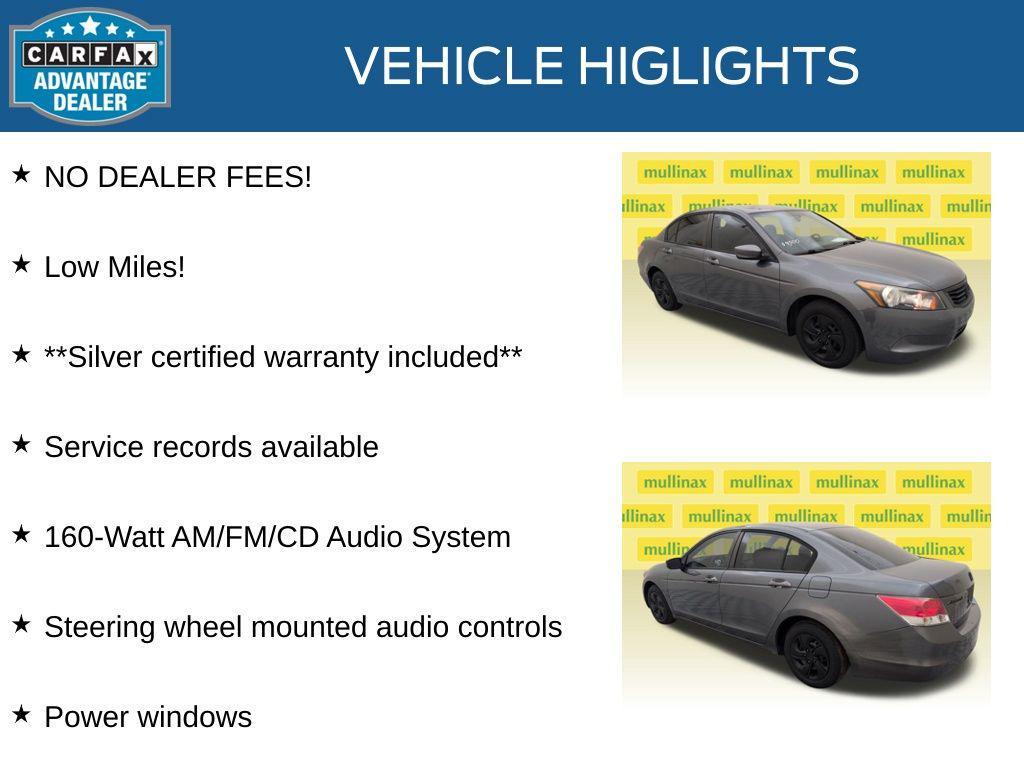 used 2009 Honda Accord car, priced at $9,490