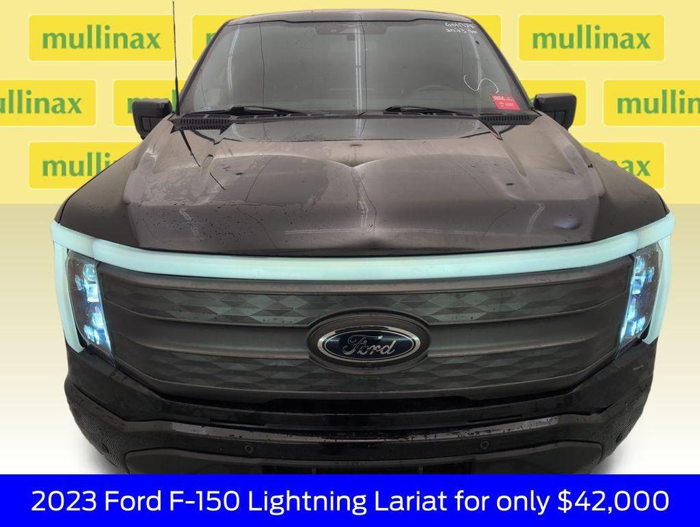 used 2023 Ford F-150 Lightning car, priced at $42,000