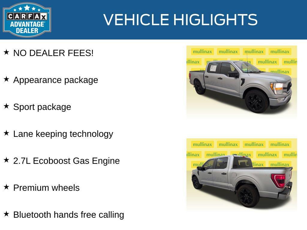 used 2022 Ford F-150 car, priced at $21,500